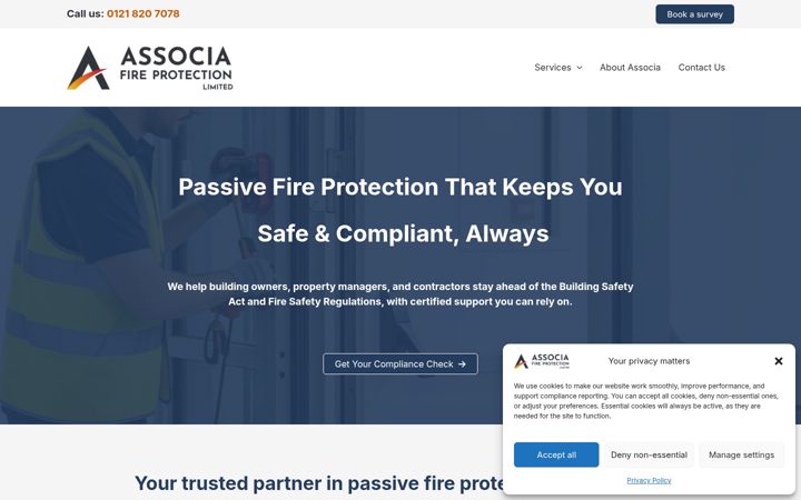 Screenshot of associauk.com