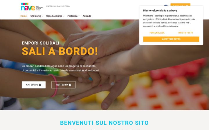 Screenshot of associazione-nave.it