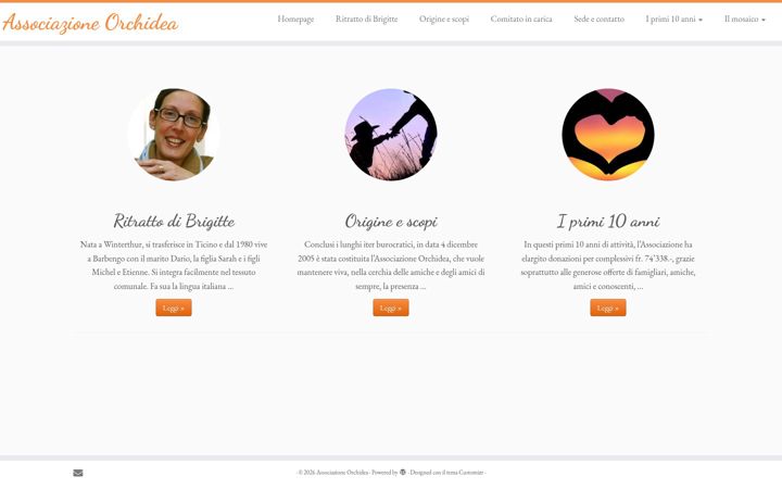 Screenshot of associazione-orchidea.ch