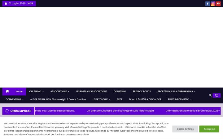 Screenshot of associazionealgea.it