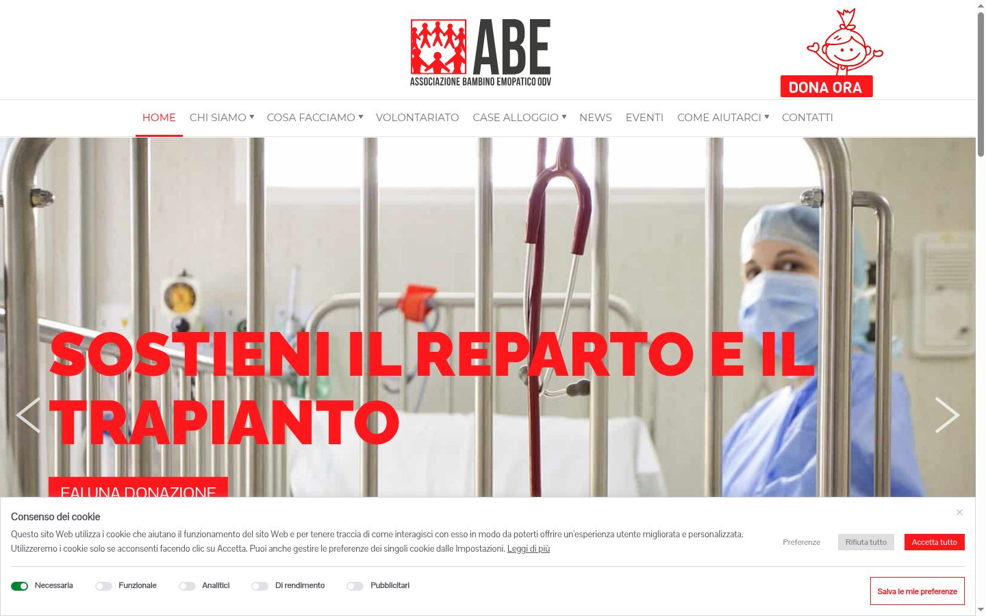 Captura de pantalla del banner de consentimiento mostrado antes de cualquier interacción