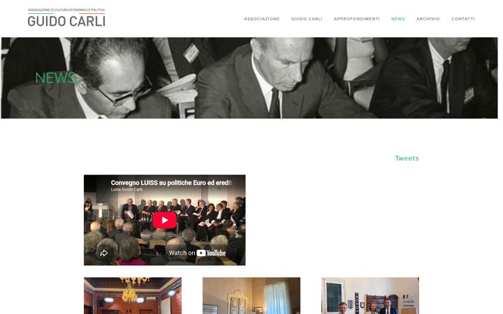 Screenshot of associazionecarli.eu