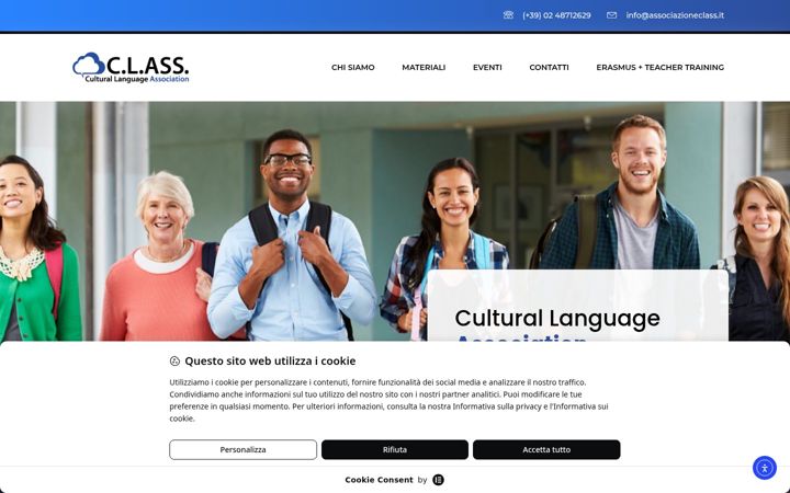 Screenshot of associazioneclass.it