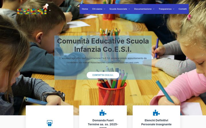 Ekrānuzņēmums no associazionecoesi.com