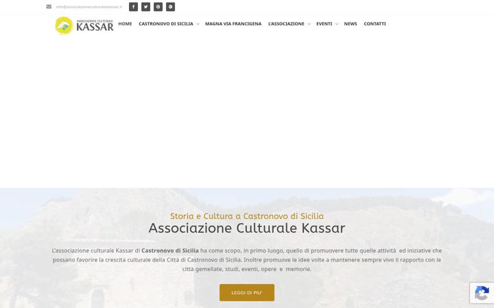 Zrzut ekranu associazioneculturalekassar.it