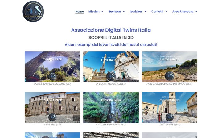 Zrzut ekranu associazionedigitaltwinsitalia.it