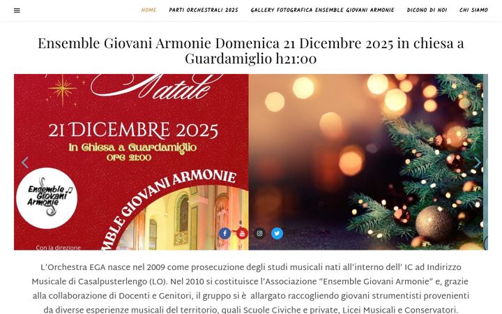 Screenshot of associazioneega.org