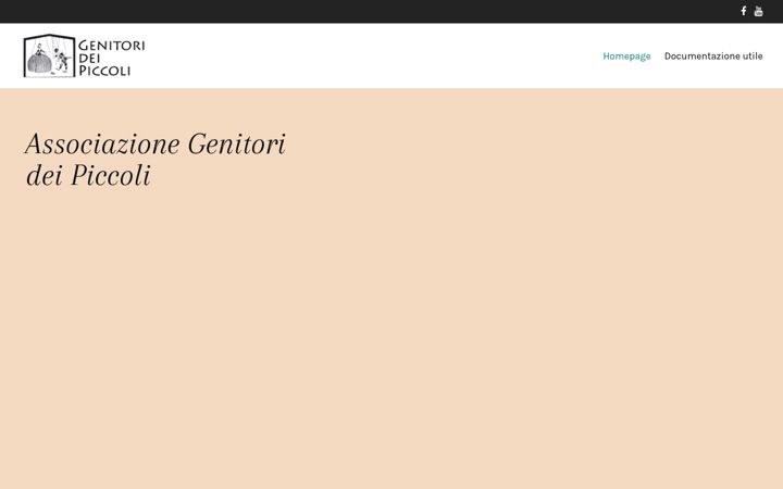 Screenshot von associazionegenitorideipiccoli.it