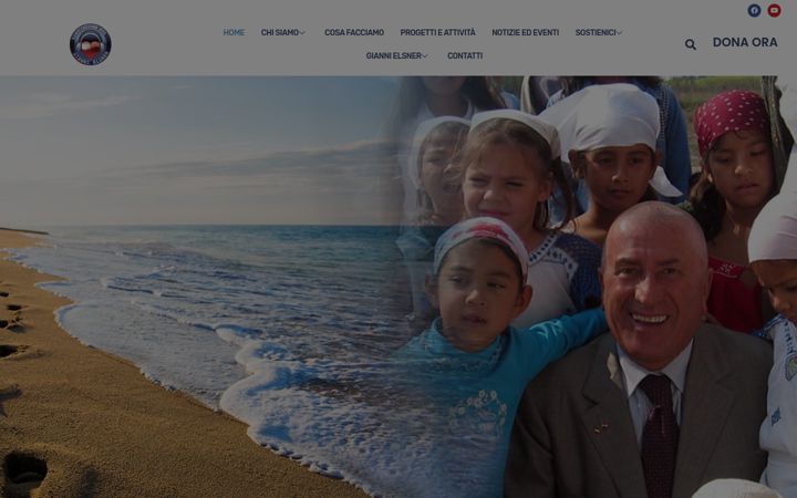 Screenshot of associazionegiannielsner.it