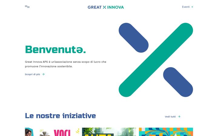 Screenshot von associazionegreatinnova.it
