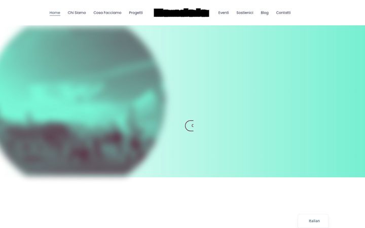 Screenshot of associazionehandala.org