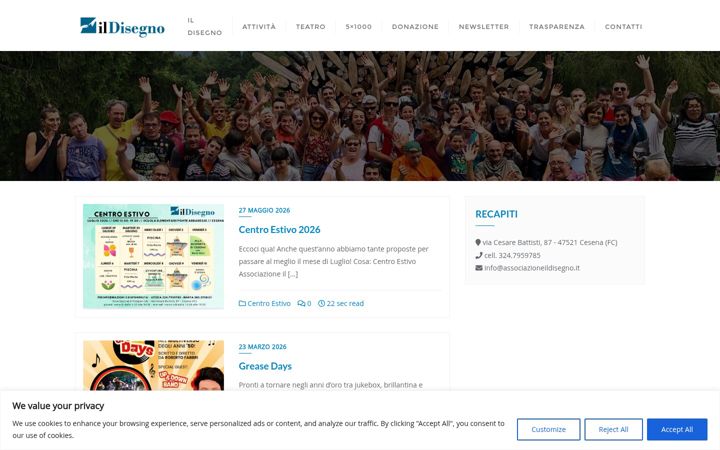 Screenshot of associazioneildisegno.it