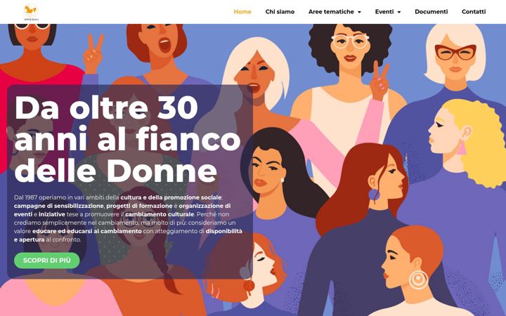 Screenshot di associazioneippogrifo.it