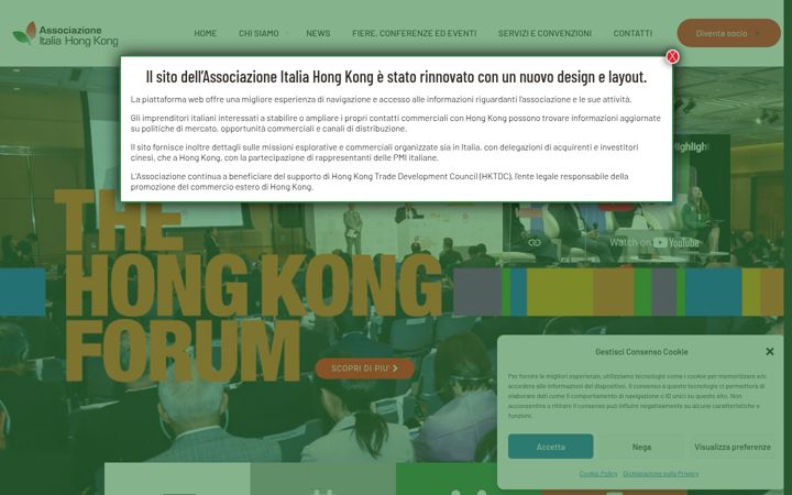 Screenshot of associazioneitaliahongkong.org