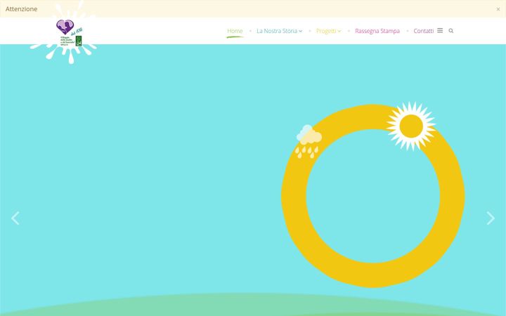 Screenshot of associazioneldamazzocchiscarzella.org