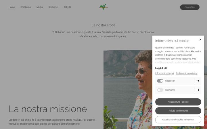 Screenshot of associazionemarcosacchi.it