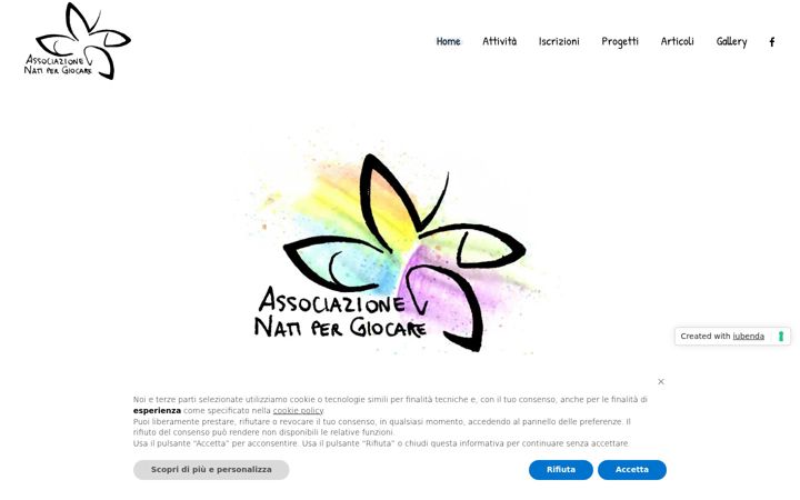 Screenshot of associazionenatipergiocare.org