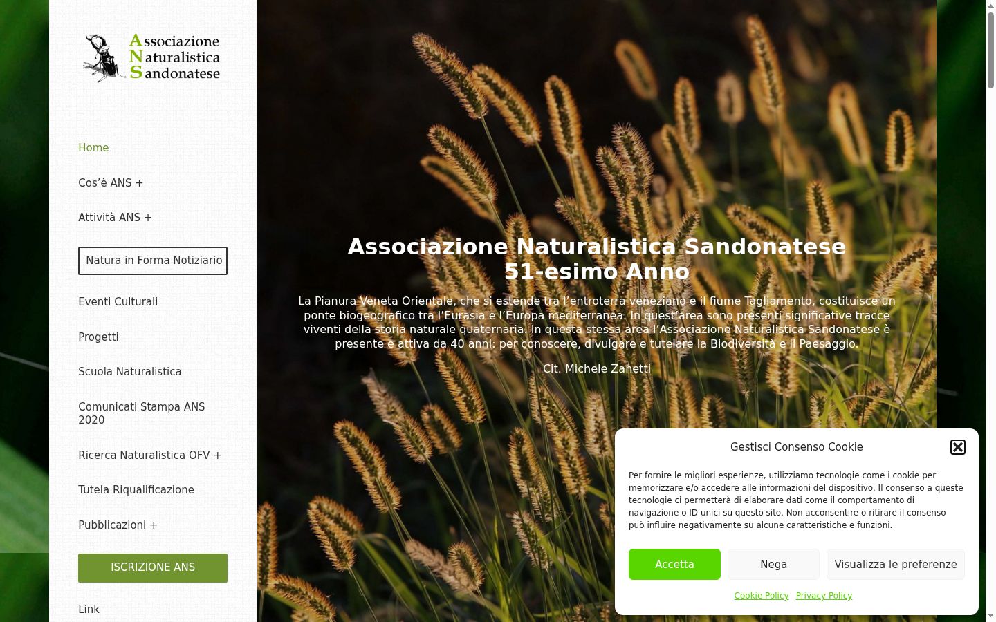 Screenshot tal-banner tal-kunsens muri qabel kwalunkwe interazzjoni
