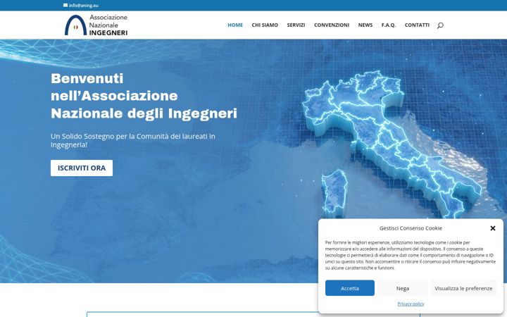 Screenshot of associazionenazionaleingegneri.it