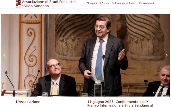 Screenshot of associazionesandano.org