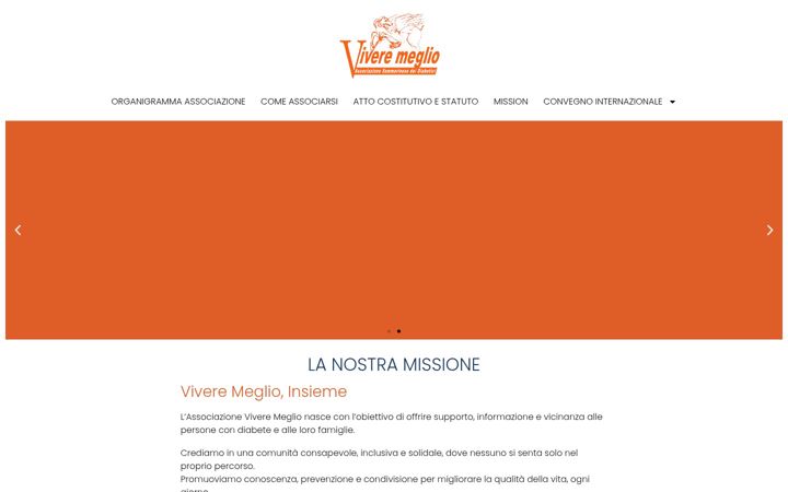 Screenshot of associazioneviveremeglio.sm