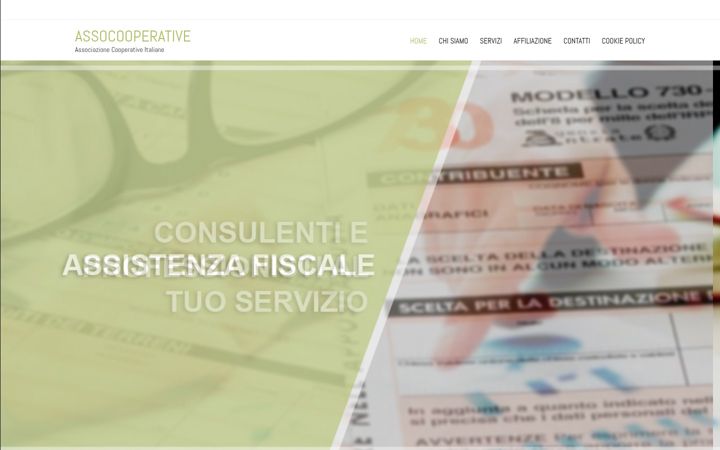 Screenshot of assocooperative.it