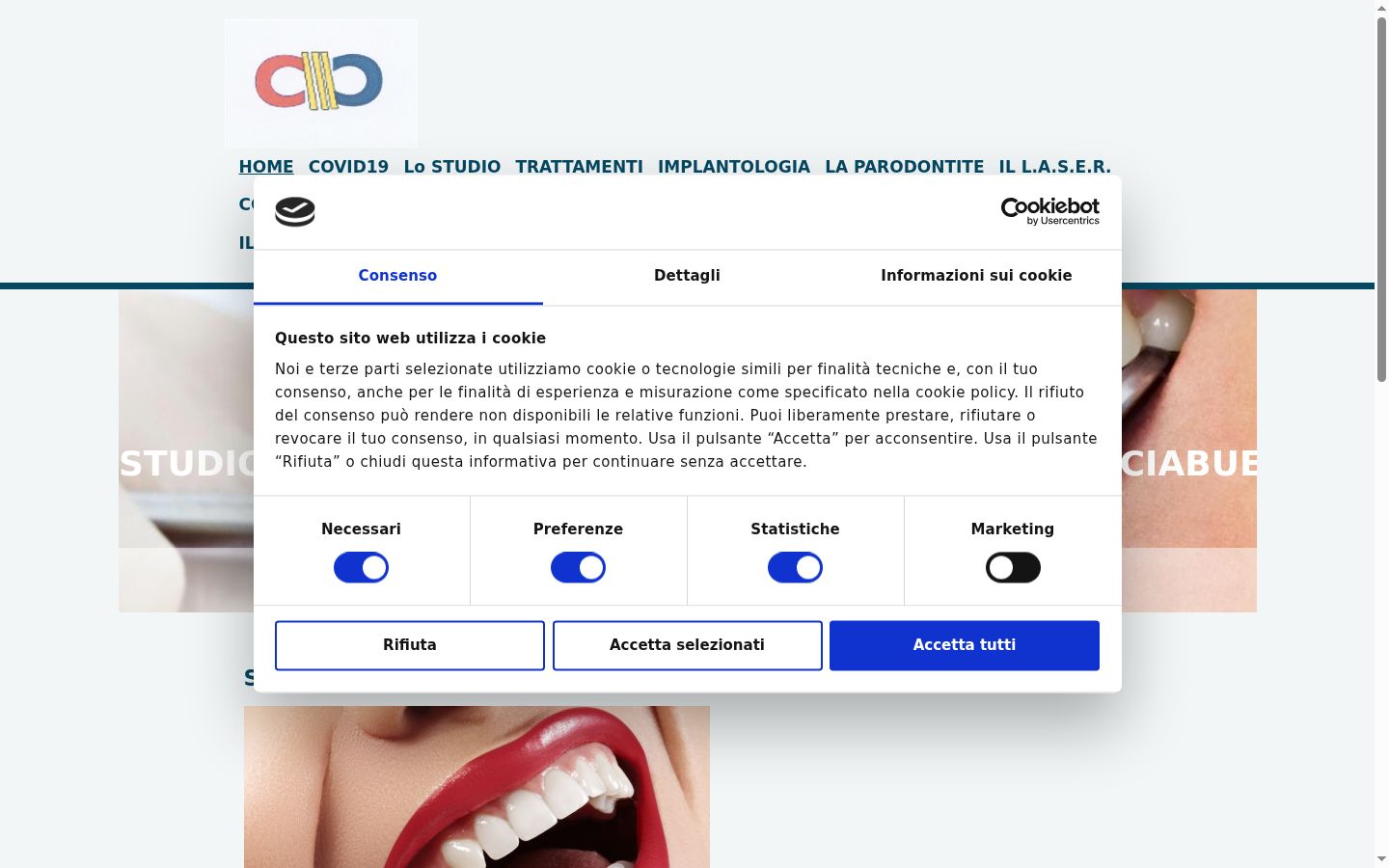 Sutikimo reklamjuostės, rodytos prieš bet kokią sąveiką, ekrano kopija