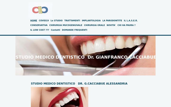 Screenshot of assodental.it