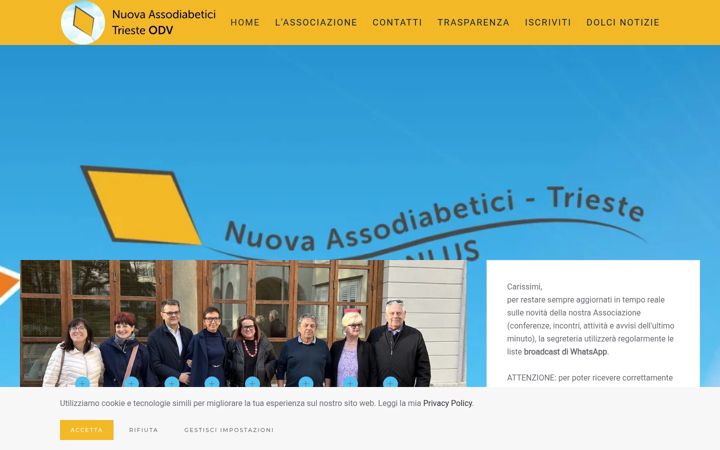 Screenshot of assodiabetici.it