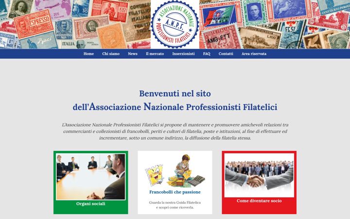 Screenshot von assofilatelica.it