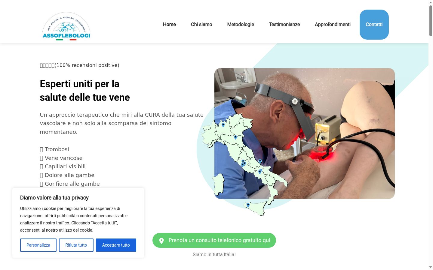 Snímek obrazovky baneru souhlasu zobrazeného před jakoukoli interakcí