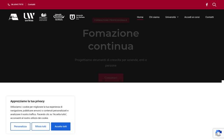 Screenshot of assoformazione.eu