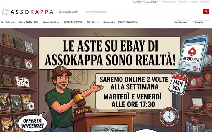 Screenshot of assokappa.it