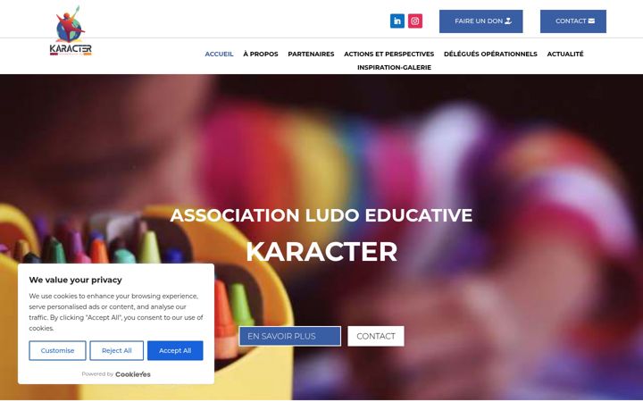 Screenshot of assokaracter.org