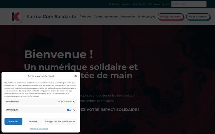 Screenshot of assokcs.org