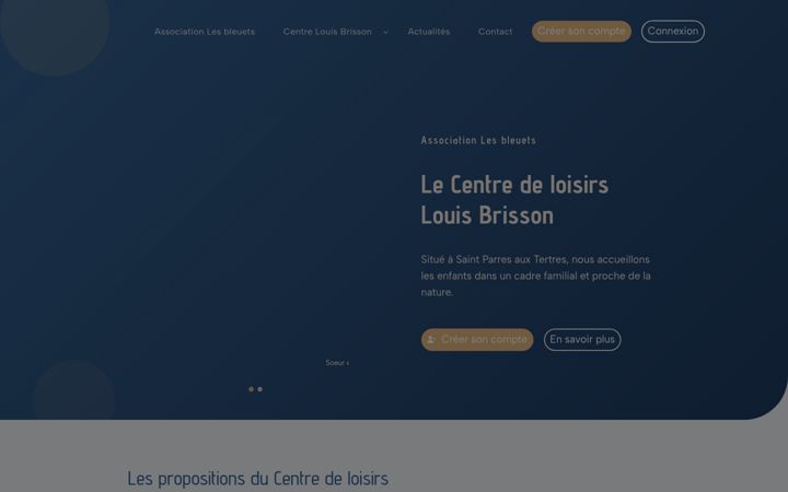 Screenshot of assolesbleuets.com
