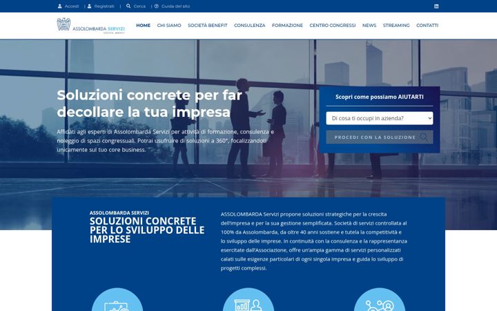 Screenshot of assolombardaservizi.it