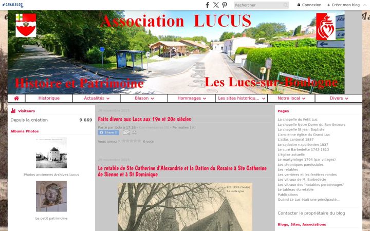 Screenshot of assolucus.fr