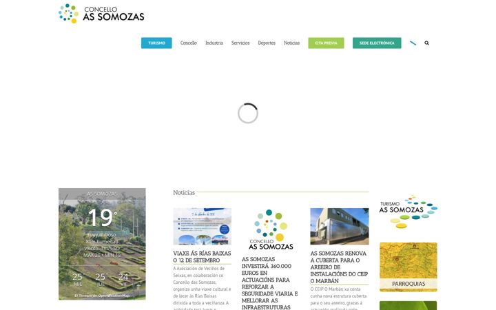 Screenshot of assomozas.es