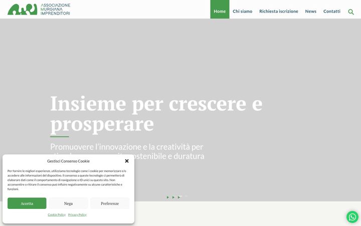 Screenshot ta' assomurgia.it