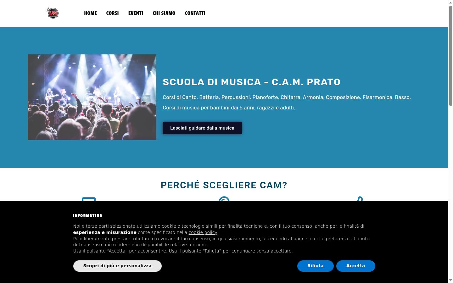 Screenshot tal-banner tal-kunsens muri qabel kwalunkwe interazzjoni