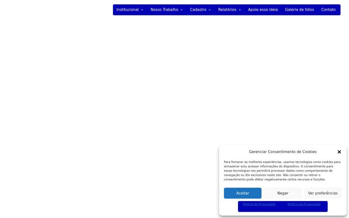 Screenshot of assoprovida.org.br