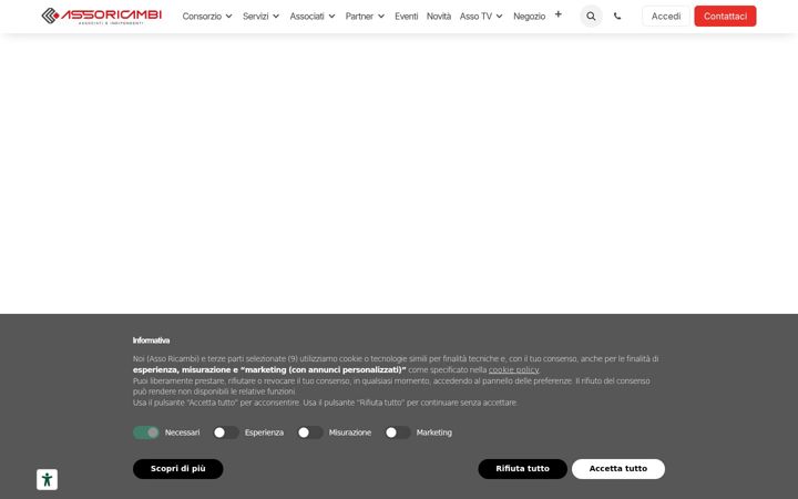Screenshot of assoricambi.it