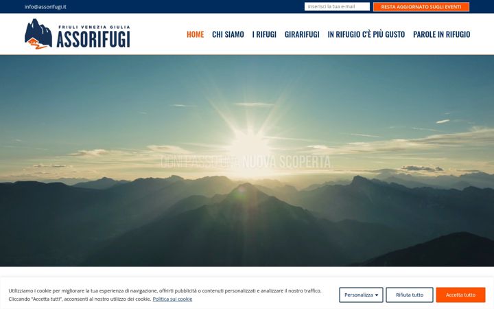 Screenshot of assorifugi.it