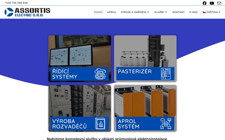Screenshot of assortis-electric.cz