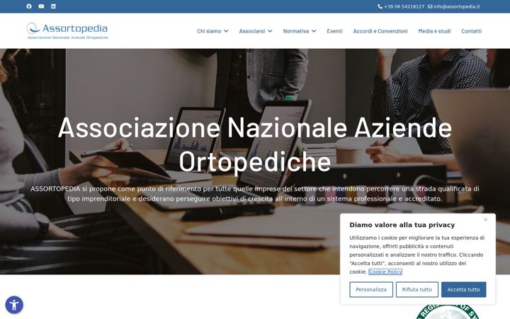 Screenshot of assortopedia.it