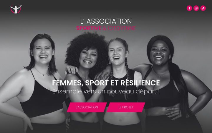 Screenshot of assosportivecitoyenne.fr