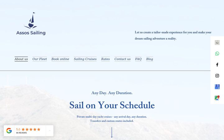 Screenshot of assossailing.com