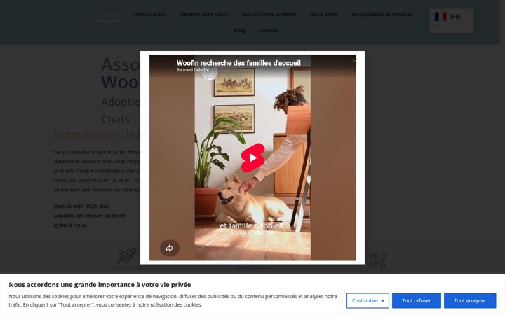 Ekrano kopija assowoofin.fr