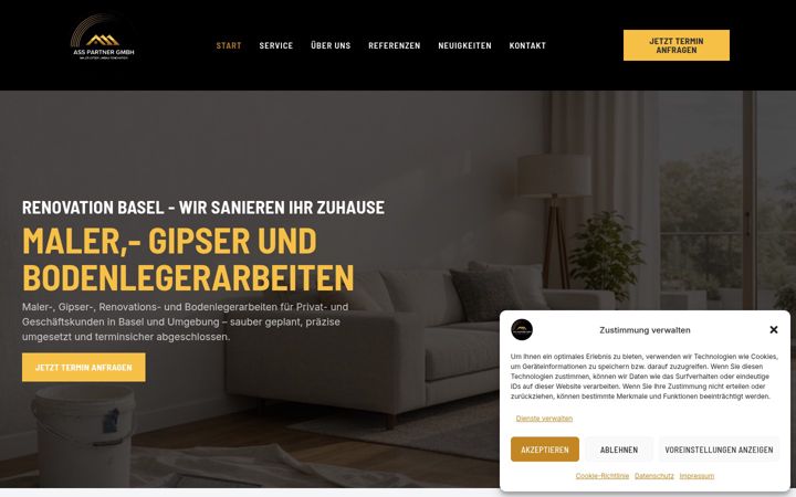 Zrzut ekranu asspartner.ch